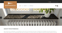 Desktop Screenshot of granitfensterbank.com